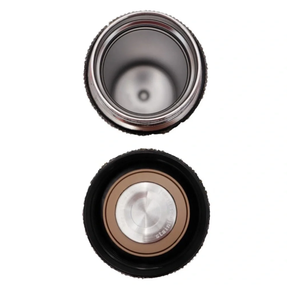Rhinestone Embellished Insulated Stainless Steel Tumbler Thermal Coffee Thermos